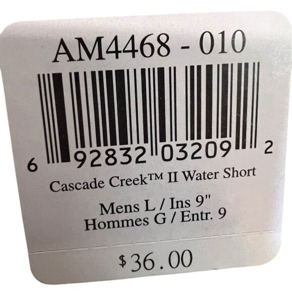 Columbia Cascade Creek II Water Shorts Men’s Large Swim Trunks 9” UPF 50 NWT - Picture 3 of 6